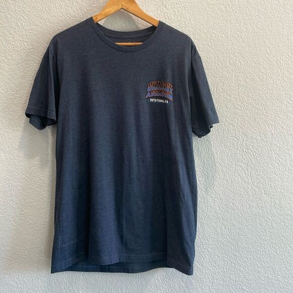 Hudl Brewing Company Shaggy Assassin IPA Cotton Blend Blue T Shirt Size Large - Picture 1 of 5